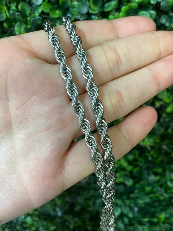5mm 24 inch rope cheap chain
