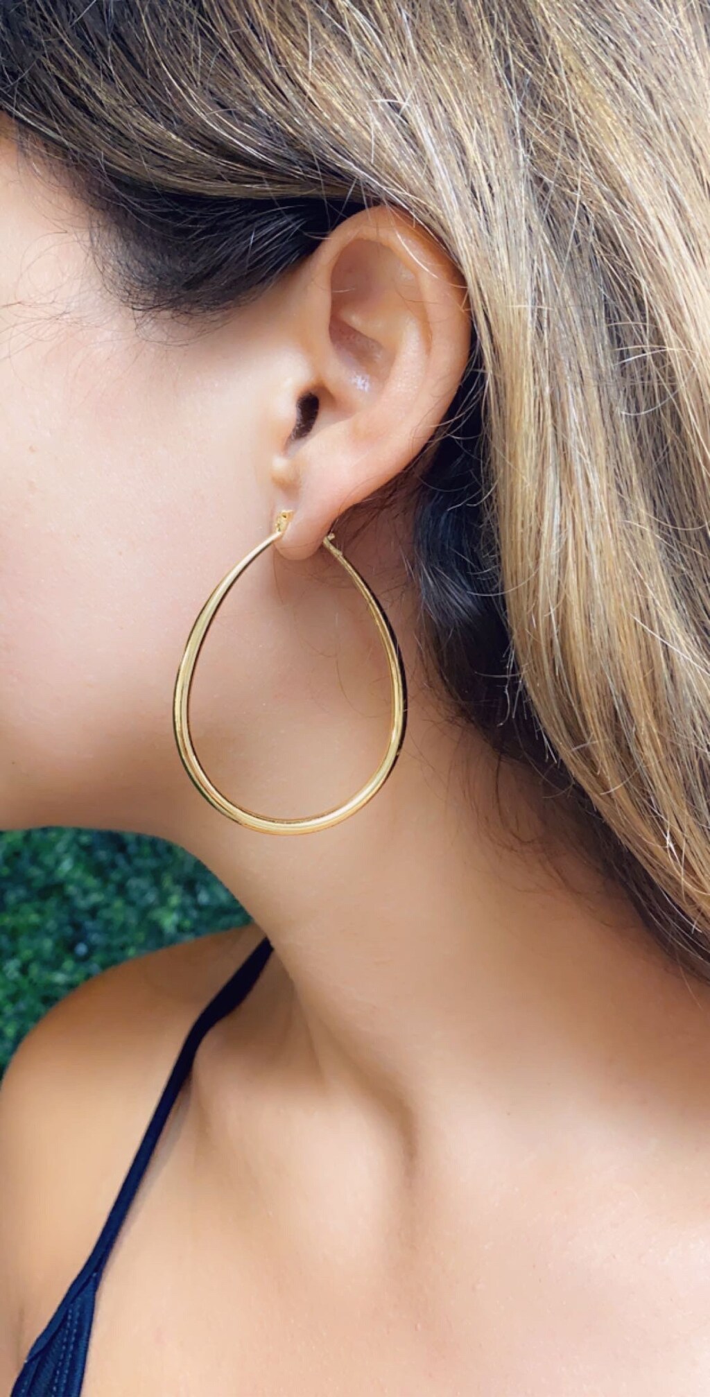 Orecchini A Goccia Oro O Argento: Cerchi Grandi E Leggeri, Donna - Ipoallergenici, Idea Regalo