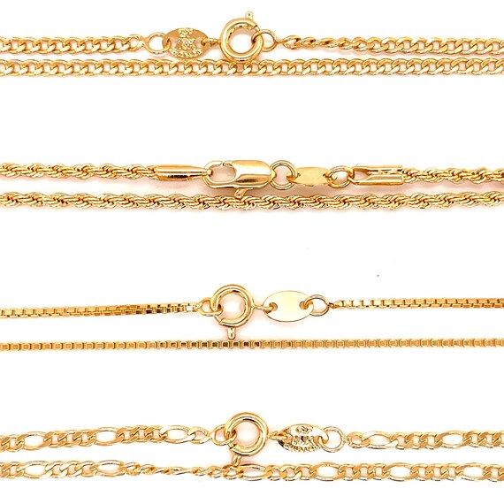 18K GF Saint Jude Necklacejudas Figaro 