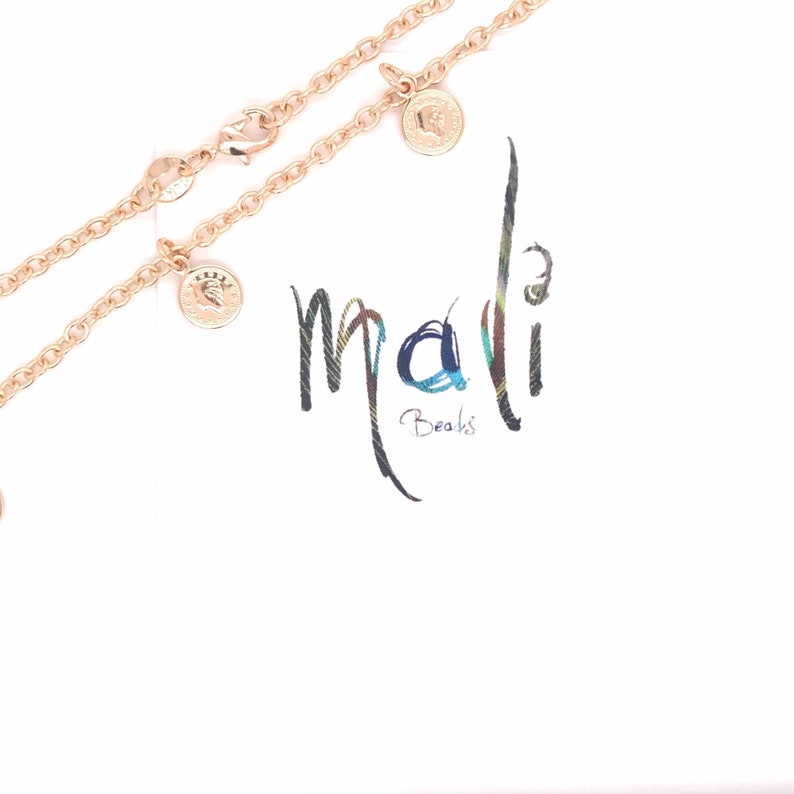 Dangling Gold Chain Anklet,Anklets,Minimalist Jewelry,Gift for her 18K GF Gold Coin Charm Anklets for Women,Gold Filled Anklet for her
