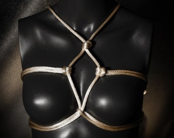 Infernal Ivory Nylon Rope for Bondage and Shibari - 1/4" 6mm