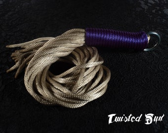 Full Size Silky Soft Nylon Rope Flogger -  No U.S. or Canada Import fees!