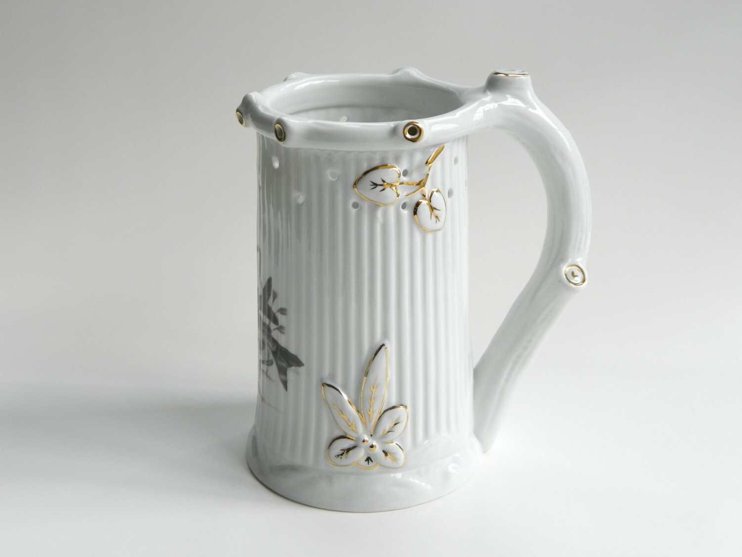 Vintage German puzzle mug or beer stein with nude lithopane Etsy