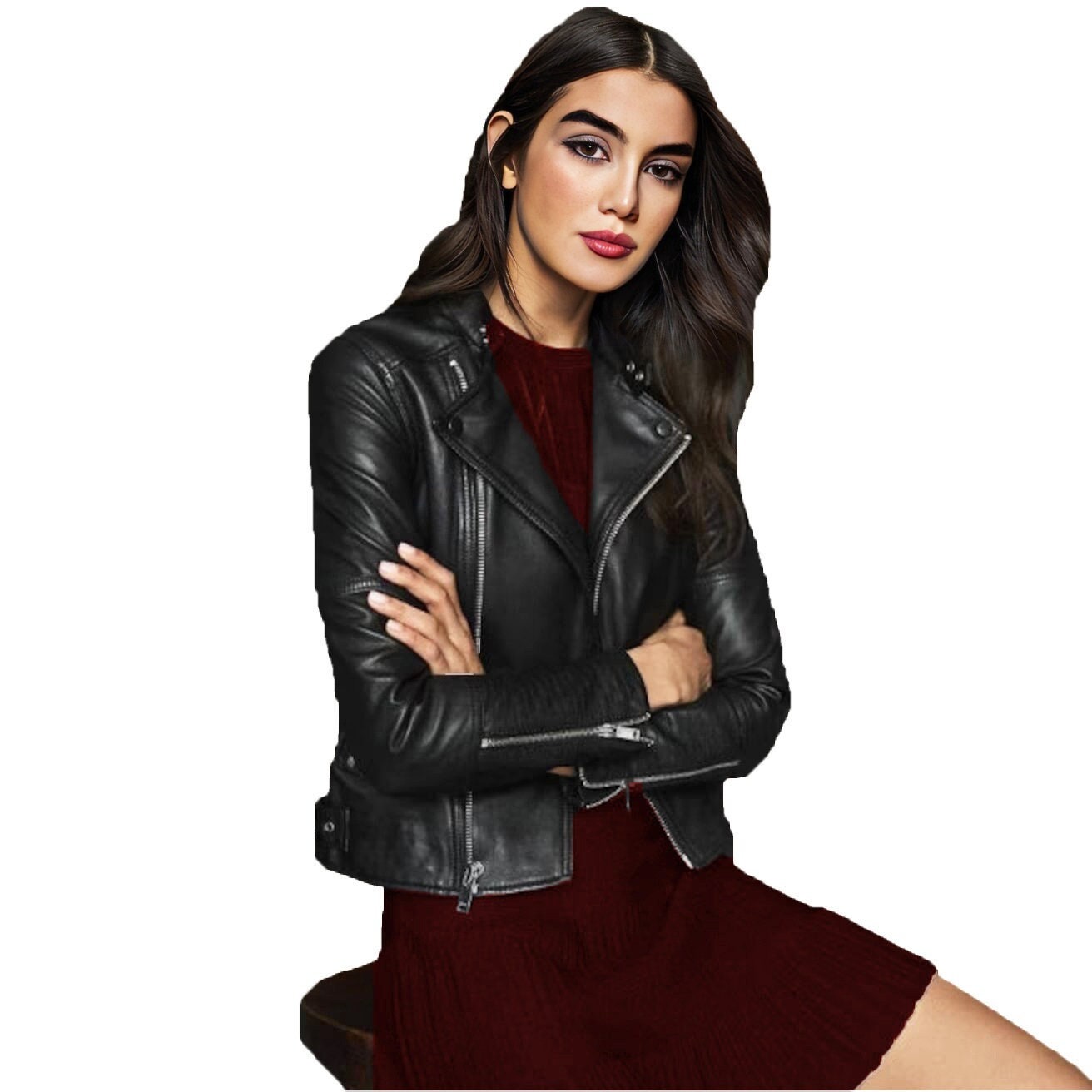 Women Leather Jacket -  Canada