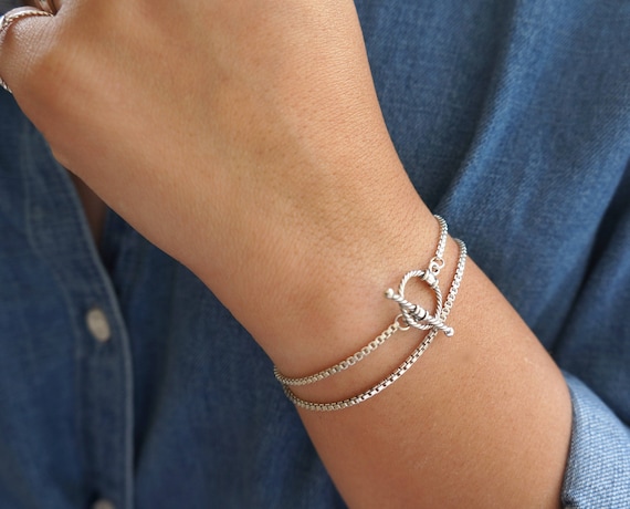 Everyday silver bracelet deals