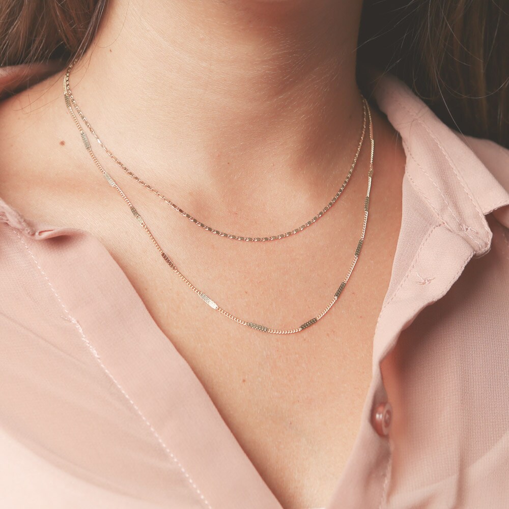 Everyday simple best sale necklace