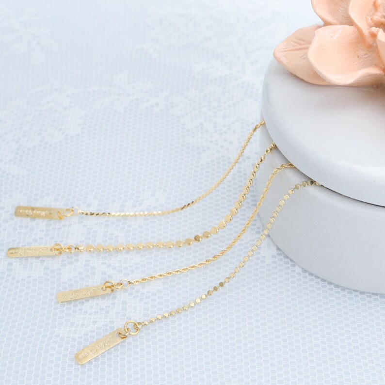 Dainty gold filled bracelet Delicate Gold Chain Bracelet Etsy