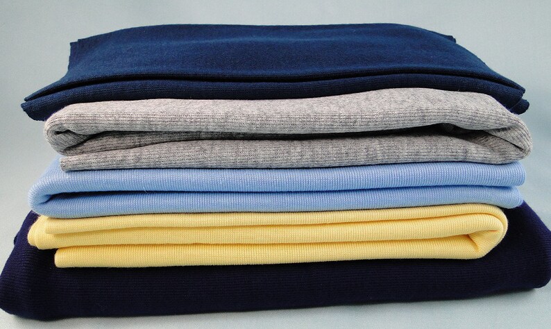 Lot Vintage Tube Knit Fabric Remnants