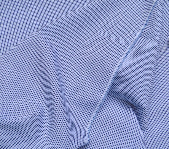 White Fabric Craft Fabric 50 Inch Cotton Fabric By The Yard ZBC7934B Check Print Dress Material Sewing Decor