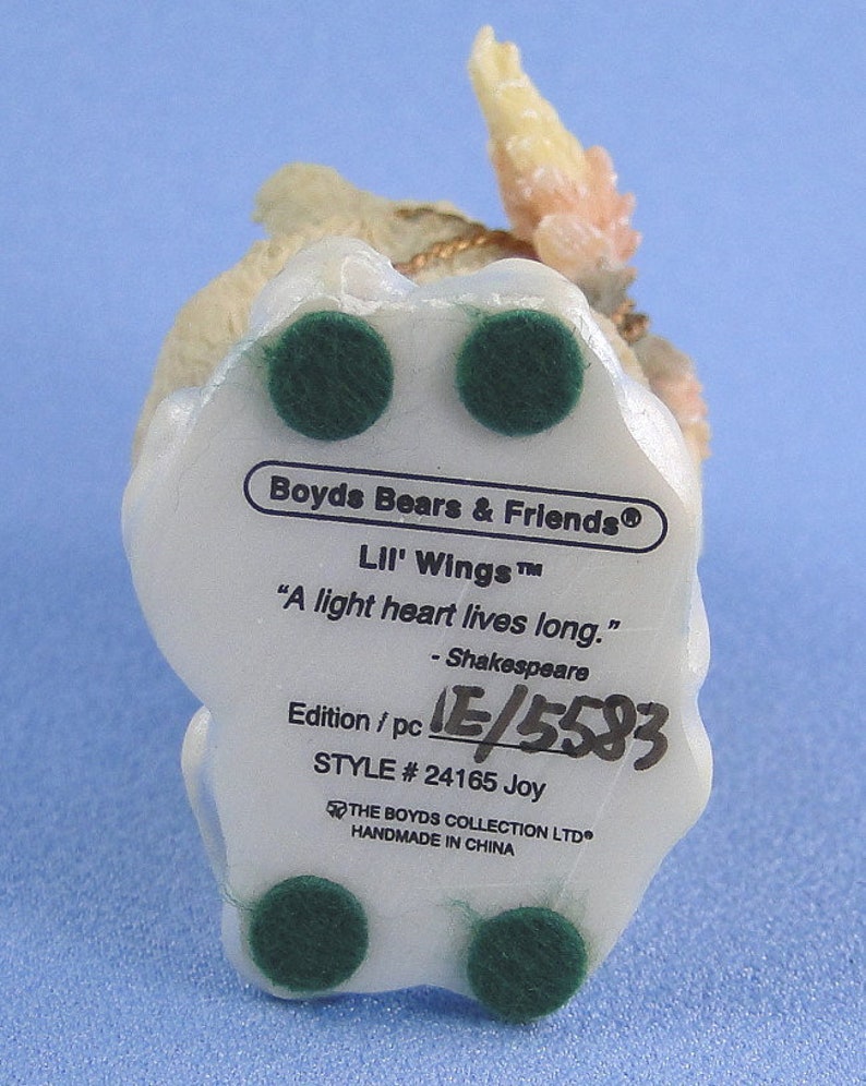 Boyds Bear Angel Lil Wings Joy 1E First Edition