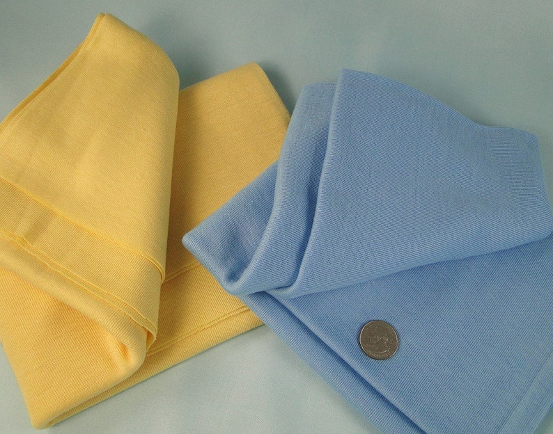 Lot Vintage Tube Knit Fabric Remnants