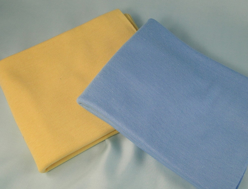 Lot Vintage Tube Knit Fabric Remnants