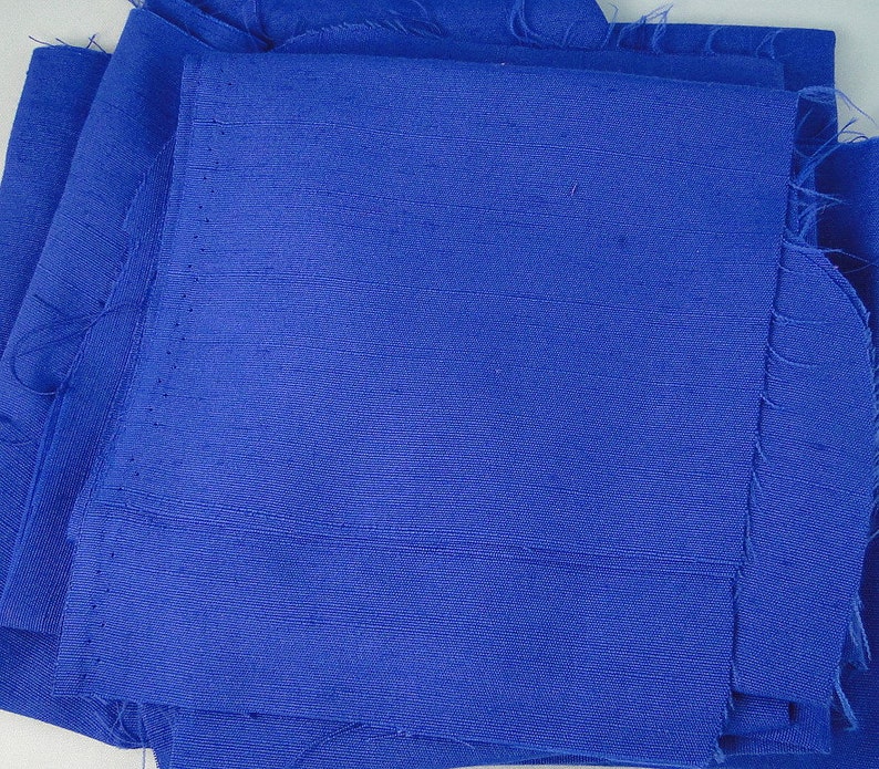 Vintage Scrap Fabric Lot Cotton Polyester Rayon Blends Two Pounds