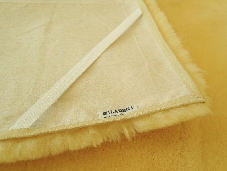 Genuine Medical Sheepskin Mattress Pad Sheepskin Bed Mat Etsy UK