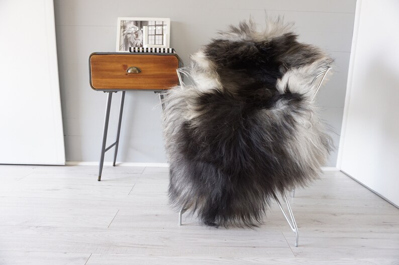 Genuine Icelandic Sheepskin Rug Sheepskin Hide Icelandic image 1