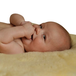 Echtes medizinisches Schaffell Babydecke | Baby-Luxus-Dekor | Baby Schaffell Teppich | Medizinisches Schaffell | Babyzimmer Dekor | Kinderzimmer Dekor