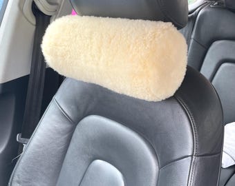 Cuscino medico in pelle di pecora, rullo di posizionamento ortopedico, supporto per ginocchio, ausilio per l'elevazione della gamba