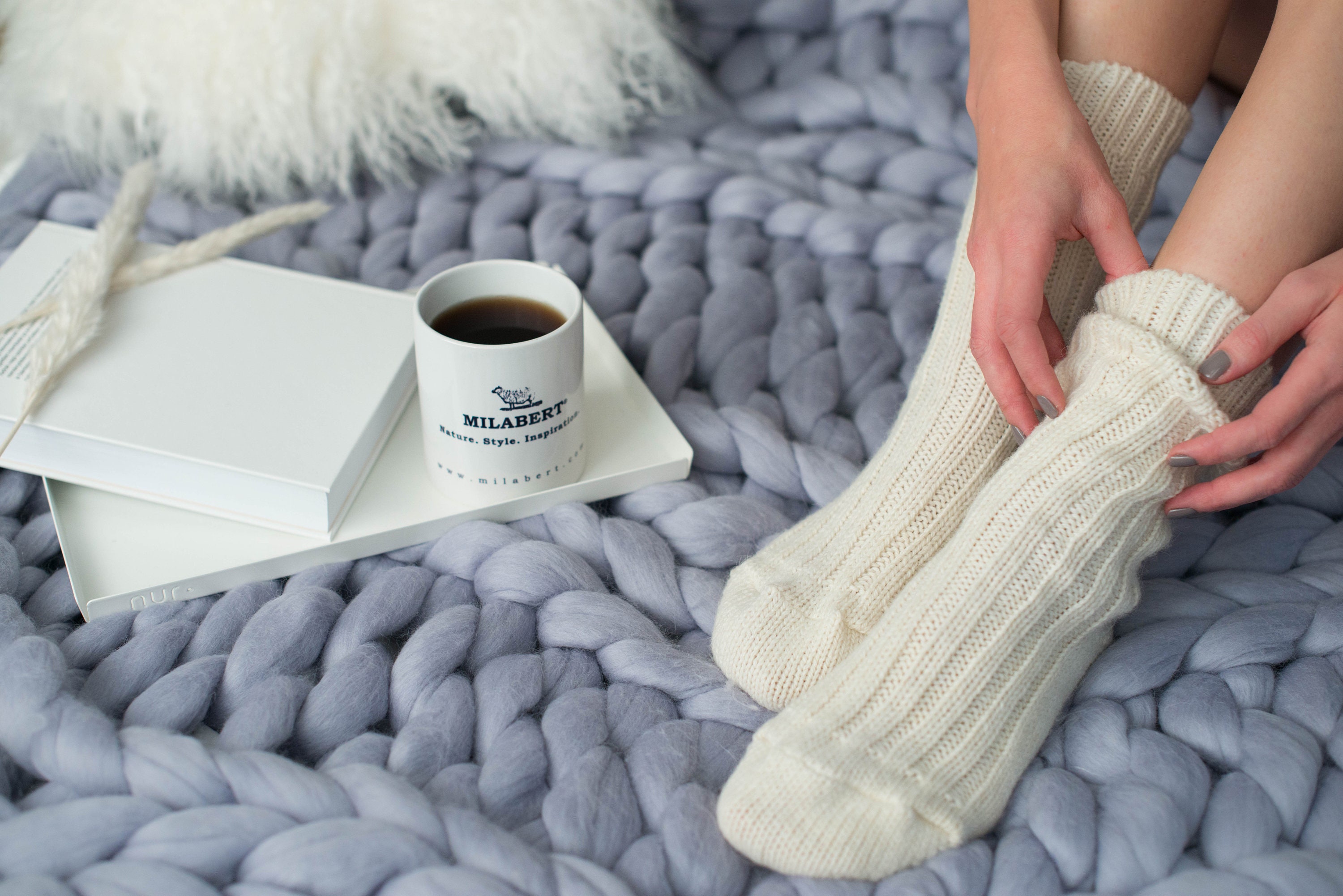 winter bed socks