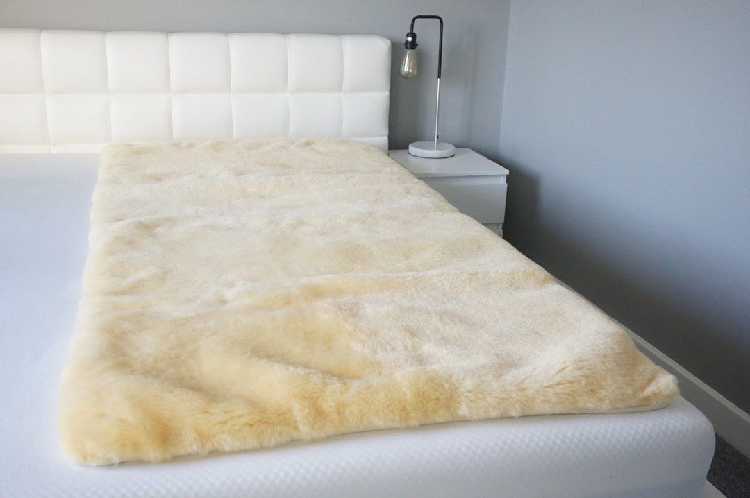 Genuine Medical Sheepskin Mattress Pad Sheepskin Bed Mat Sheepskin 