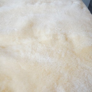 Genuine Medical Sheepskin Mattress Pad | Sheepskin Bed Mat | Sheepskin Underlay | Arthritis Pain Relief | High Quality | Super Soft Wool image 9