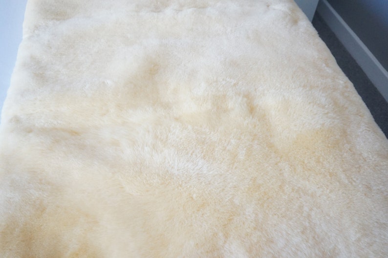 Genuine Medical Sheepskin Mattress Pad | Sheepskin Bed Mat | Sheepskin Underlay | Arthritis Pain Relief | High Quality | Super Soft Wool image 9