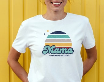 Personalized Retro Mom Shirt | Personalized Gift | Mother's Day Gift | Birthday Gift | Mama Shirt