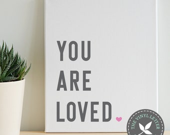 Personal Use | You Are Loved SVG | SVG cut file and PNG digital file | Digital