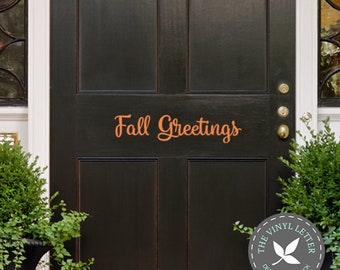 Personal Use | Fall Greetings SVG | SVG cut file and PNG digital file | Digital