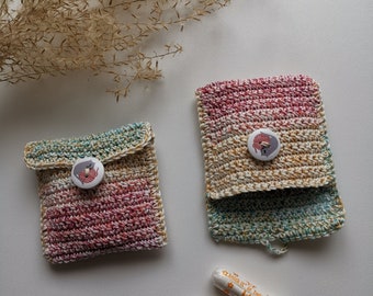 Tampon Tasche, gehäkelt, Handmade