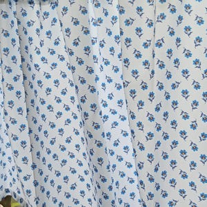 Gardine mit Blumen Maritim image 4