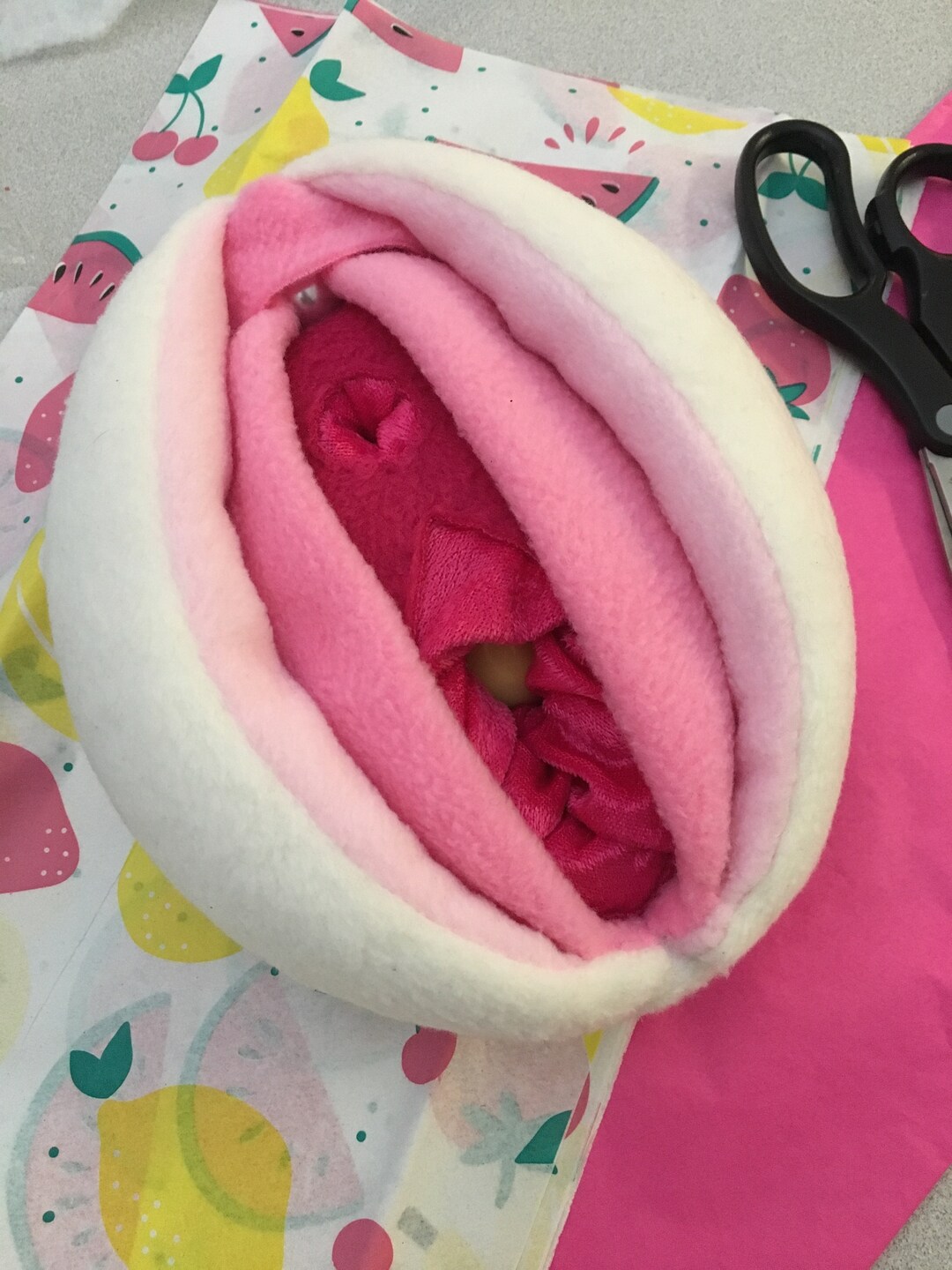 Bubble gum pink coochie