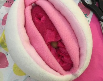 Bubble Gum Vulva Plushy (See Ship By Dates/Processing Times and Description Details) Shipping to USA (Excluding PR)