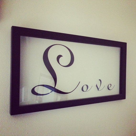 16x8 Custom Love Floating Frame Image 0