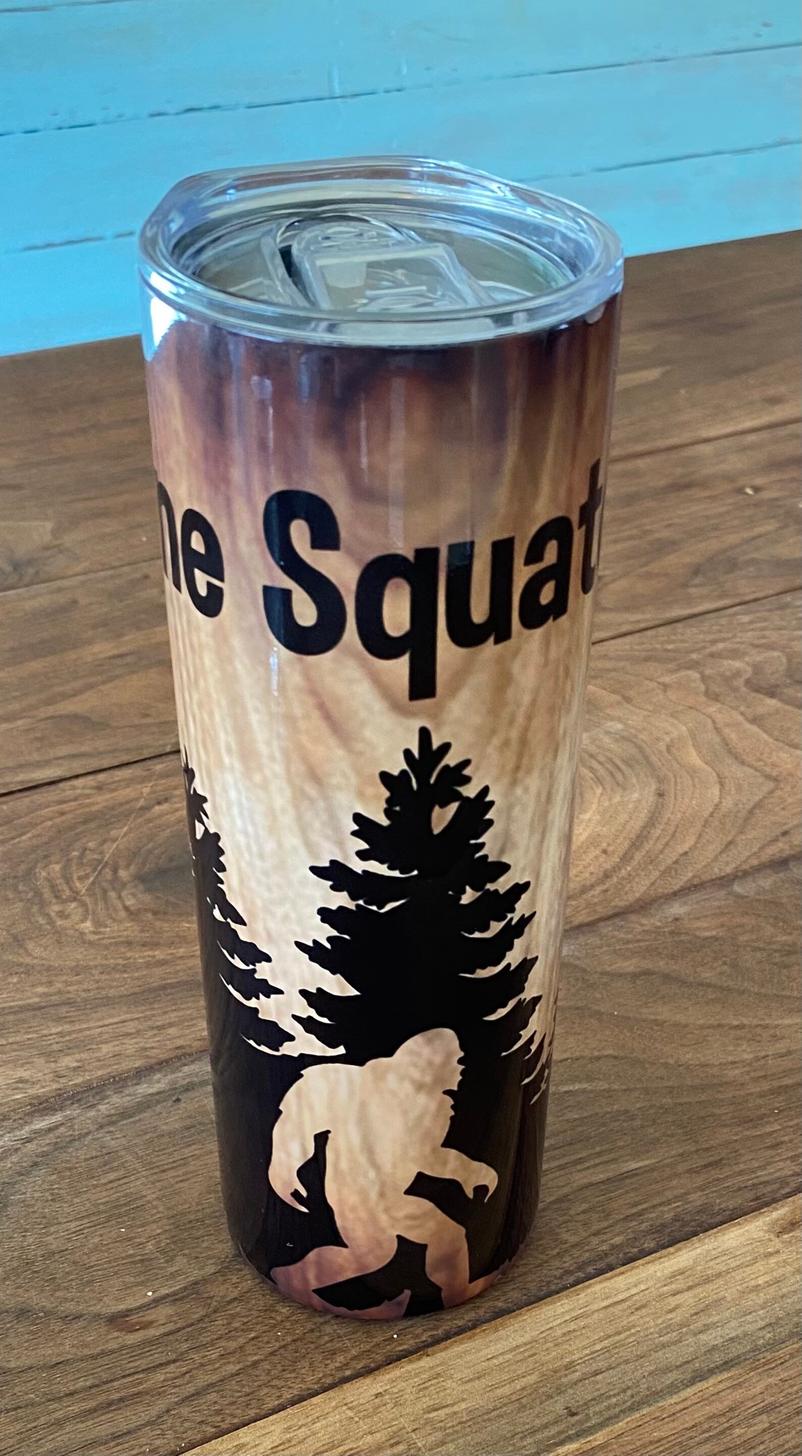 Tumbler Sasquatch Bigfoot yeti cup gone Squatchin | Etsy