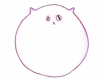Pink Fatty 2017 - Original Painting