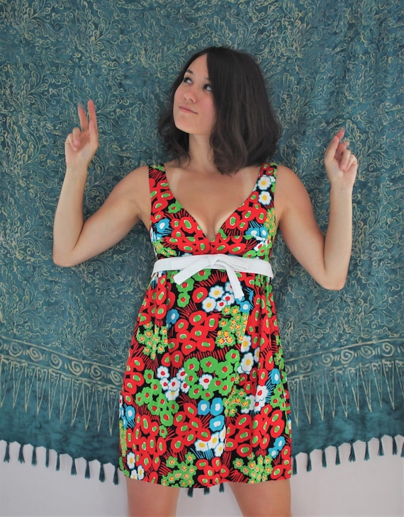 Vintage 60s Floral Summer Dress | Etsy