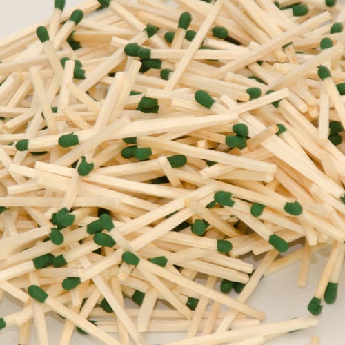 3.4 Black Tip Long Wooden Matches for Home Decor Etsy