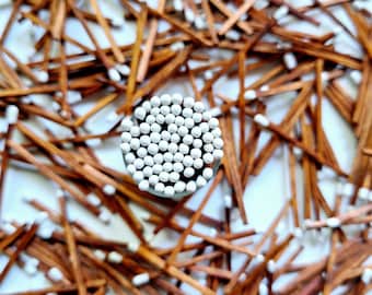 Cinnamon Brown Wooden Matches: 500 Bulk Craft Matchsticks (1.85")
