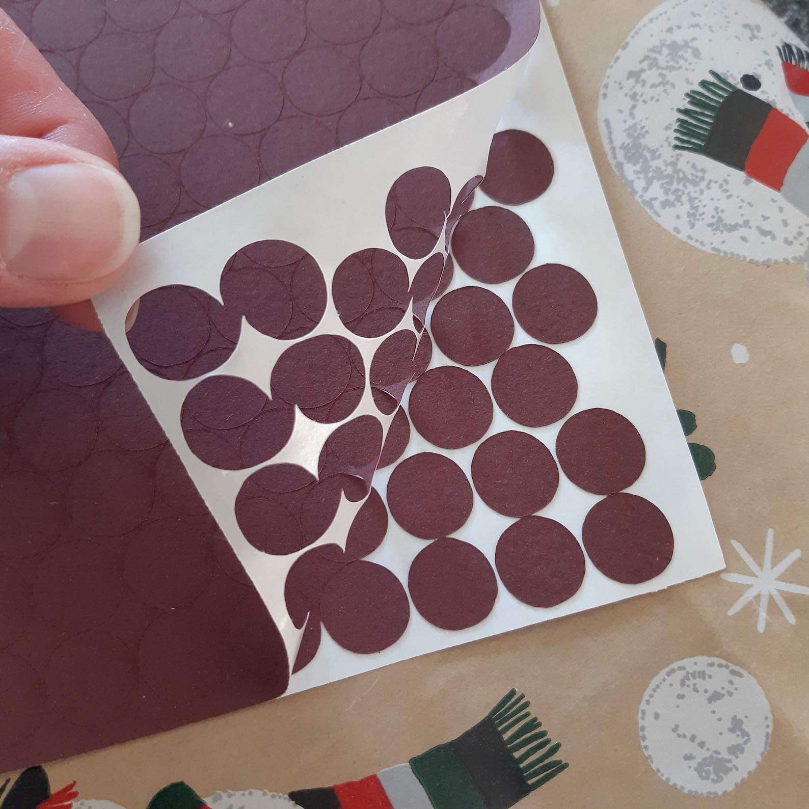 250 X Striking Paper selfadhesive Dots 0.5 Inch/ 1.27 Cm Etsy