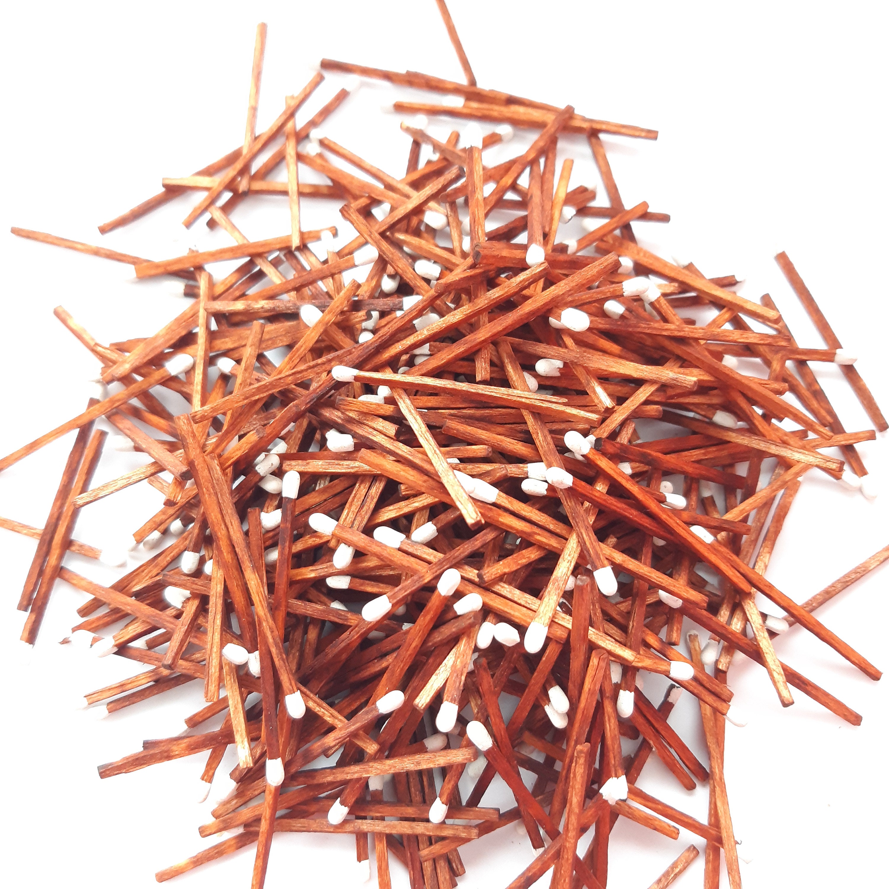 Cinnamon Colored Matches White Tipped brown Stick matches 1.85