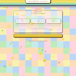 Interactive Cleaning Schedule App — Room Checklists, Daily & Weekly Planner | Starry Checkerboard