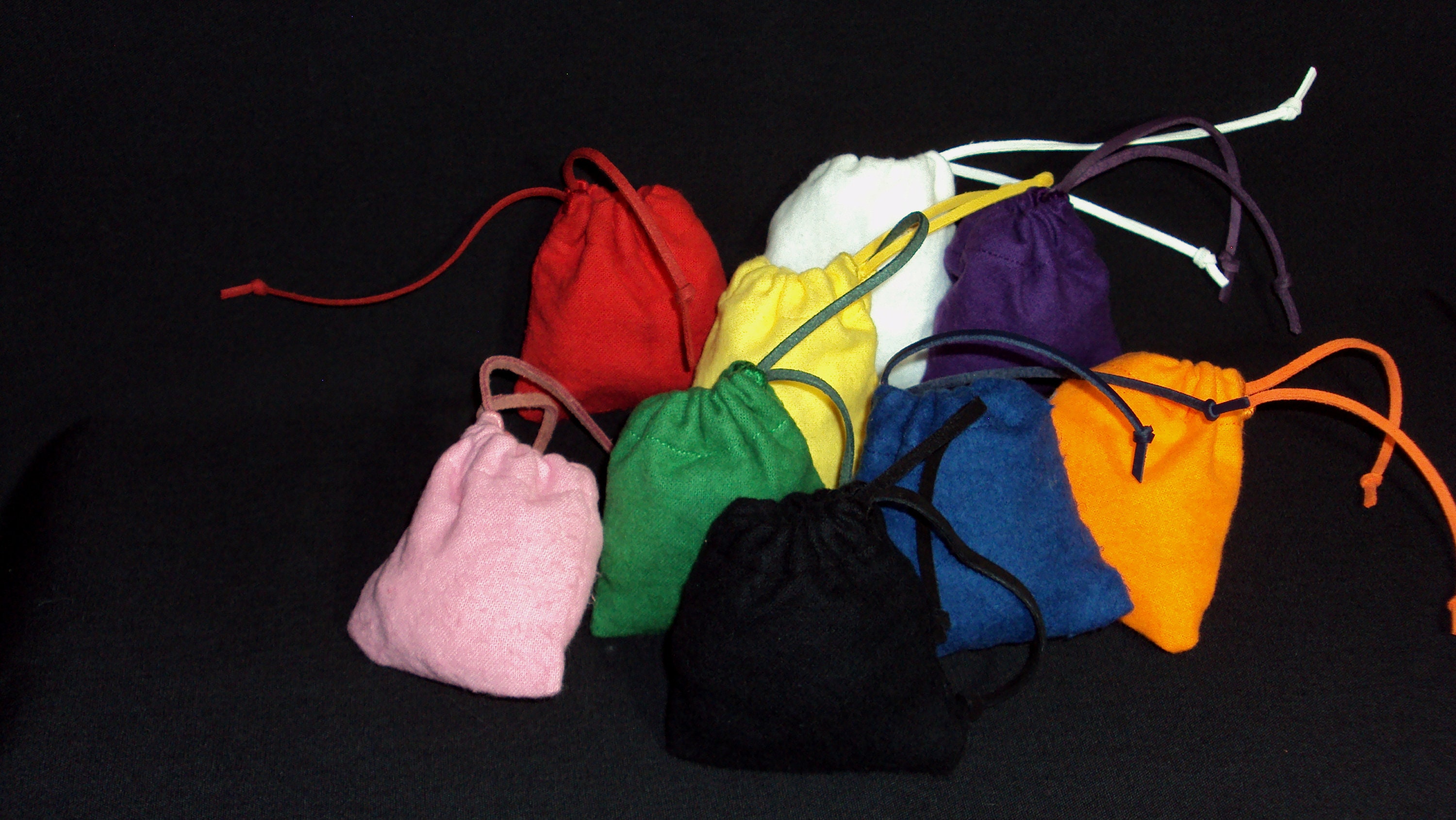 Small Flannel Drawstring Bags - Etsy