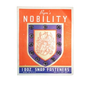Prym Nobility Black Snap Fasteners