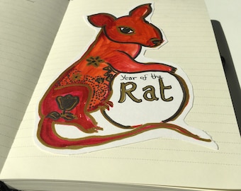 Year of the Rat Sticker