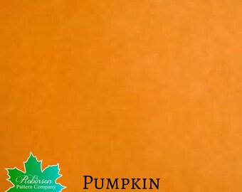 PUMPKIN minky fabric, a full yard size of 36" x 60" piece by Shannon Fabrics for quilting, crafts, sewing, costumes, doll making