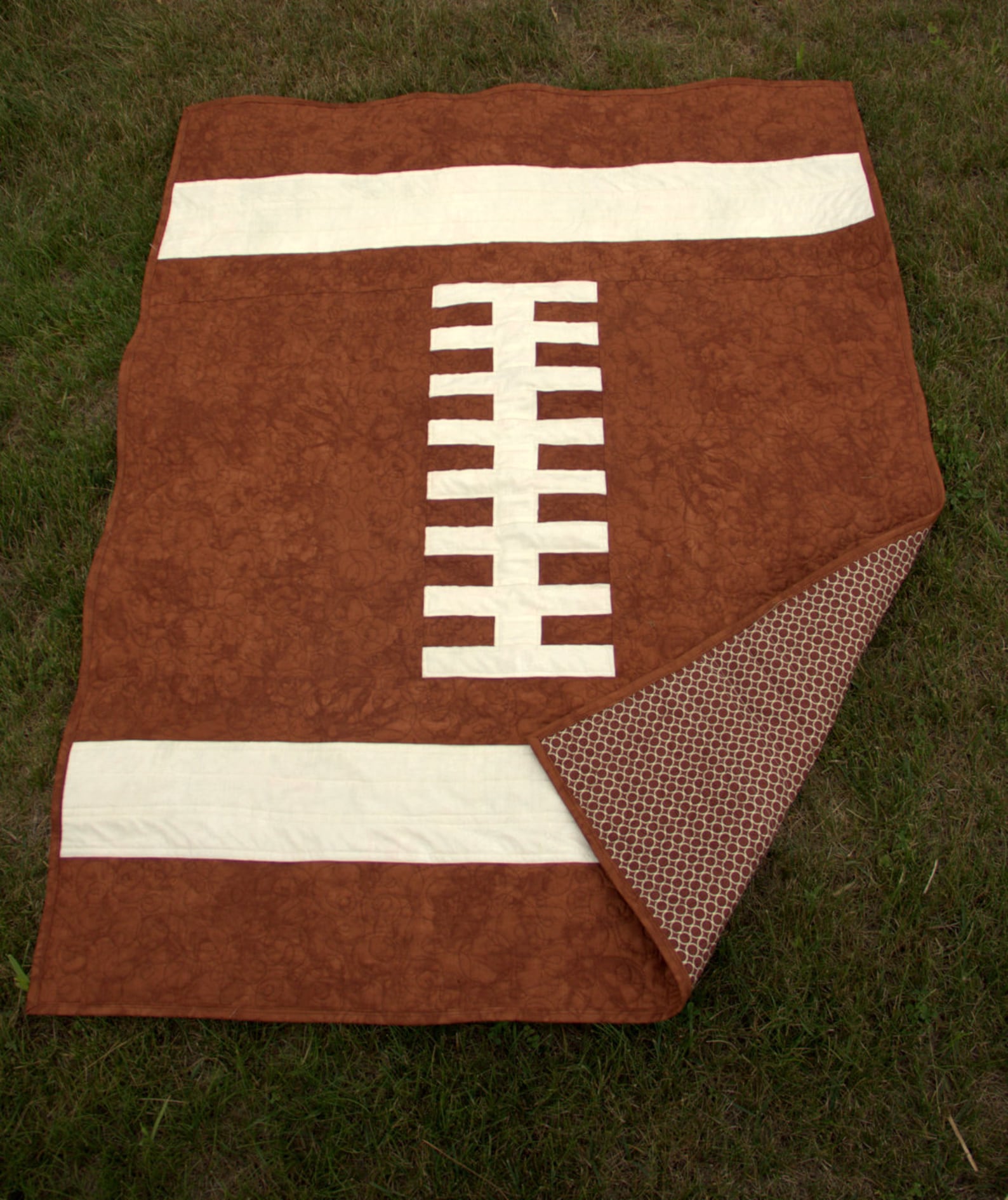 Iha Rookie F Pattern Rookie Quarterback Quilt Pattern - PDF Quilt Pattern - Includes 4 Sizes ...