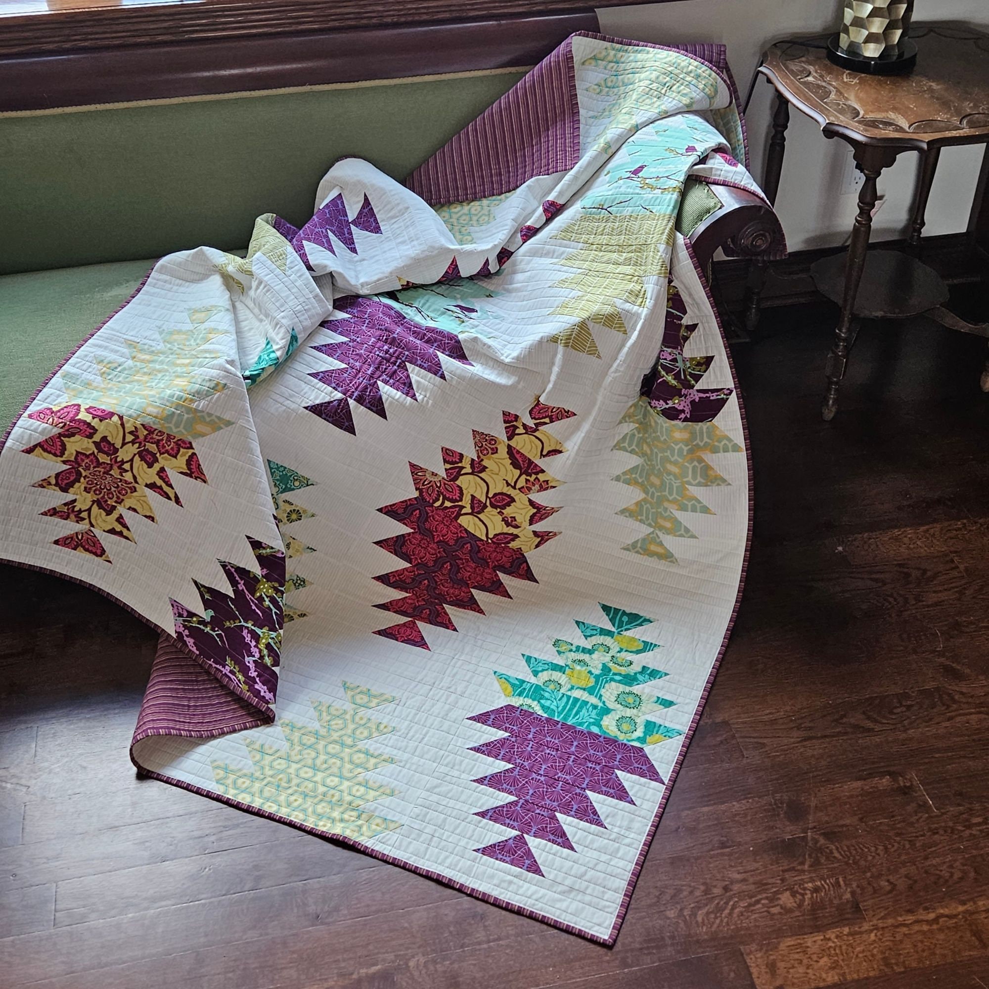 Linternas chinas: patrón de colcha moderna, fácil y rápida de hacer  (descarga en PDF) - Etsy México, image size:2000x2000