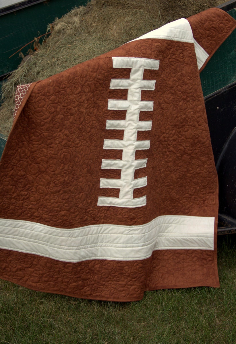 Iha Rookie F Pattern Rookie Quarterback Quilt Pattern - PDF Quilt Pattern - Includes 4 Sizes ...