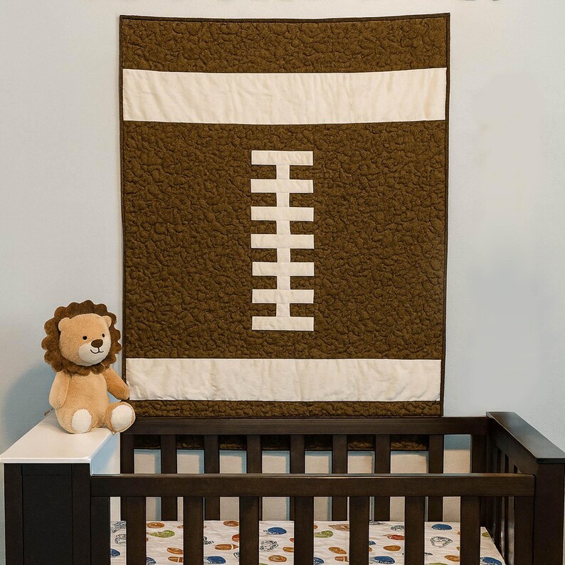 Iha Rookie F Pattern Rookie Quarterback Quilt Pattern - PDF Quilt Pattern - Includes 4 Sizes ...