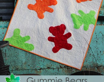 Wzór na kołdrę „Żelki” – łatwe pobieranie pliku PDF
